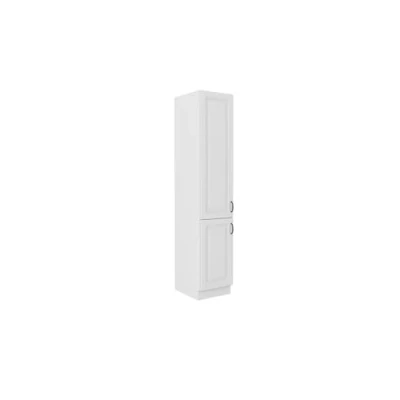 Abbildung von Küchen Preisbombe Hochschrank 40 cm Küche Stilo Weiss Küchenzeile Küchenblock Vorratshochschrank