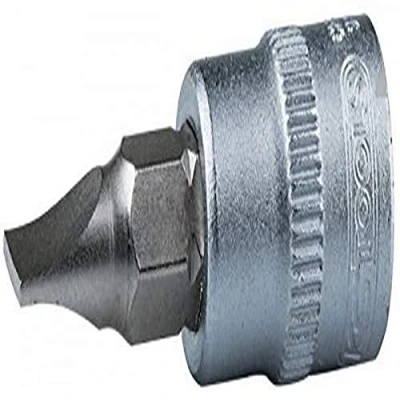 Abbildung von KS Tools 917.1421 1/4&quot; Bit Stecknuss Schlitz, 6,5mm