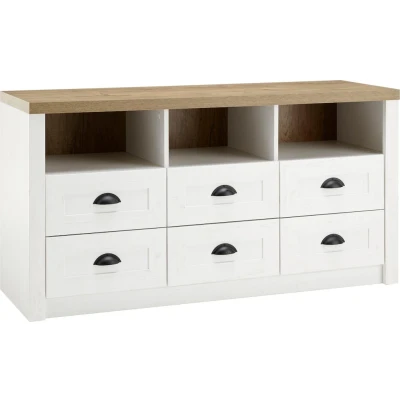 Abbildung von Home affaire Lowboard &quot;Beauvais&quot;, Breite ca. 130 cm
