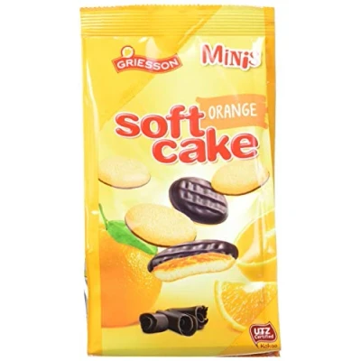 Abbildung von Griesson Soft Cake Minis, Orange, 12er Pack (12 x 125 g Beutel)