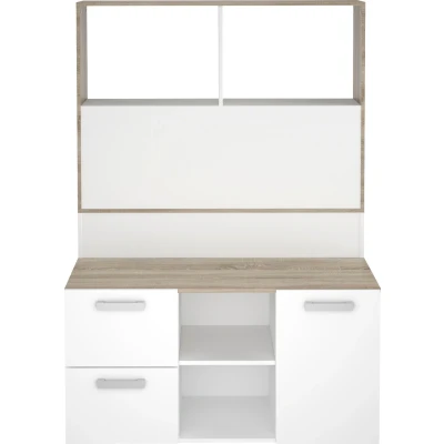Abbildung von FMD Raumteiler &quot;Mainz&quot;, Schreibtisch Home Office
