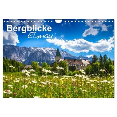 Abbildung von Bergblicke Elmau (Wandkalender 2025 DIN A4 quer), CALVENDO Monatskalender