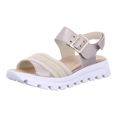 Abbildung von Waldläufer NELE Keilsandalette, Damen, Größe: 39, Eclis stein Schuhe