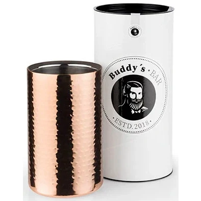 Abbildung von Buddy&#039;s Wein und Sektkühler Flaschenkühler, Fassungsvermögen 1 Liter, Edelstahl