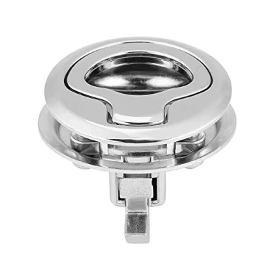Abbildung von Flush Pull Verriegelung, Boat Hatch Slam Latch, Edelstahl Cabinet Lift Luke Fallenschloss, Latch für RV Marine