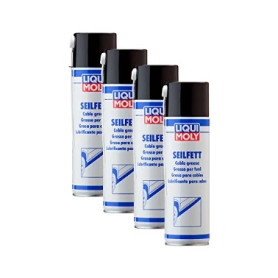 Abbildung von Liqui Moly 4X 6135 Seilfett Spray Hohlraumversiegelung Dose Aerosol 500ml
