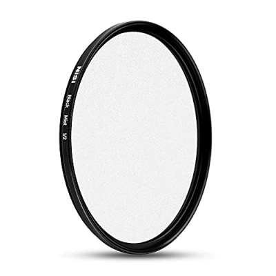 Abbildung von NiSi 95mm Black Mist 1/2 Diffusion Filter Promist Effektfilter (1/2 Blende)