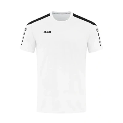 Abbildung von JAKO Fussball Teamsport Power Sport Tshirt für Kinder, Größe: 164, Weiss/schwarz