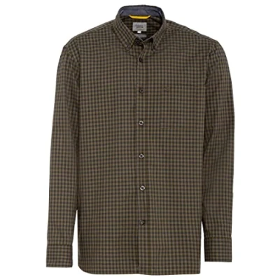 Abbildung von camel active MIT Button DOWN Kragen Hemd Olive night, Herren, Größe: Small, night