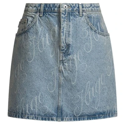 Abbildung von HUGO GAMI Jeansrock, Damen, Größe: XL, Open miscellaneous