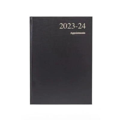 Abbildung von Collins Essentials Schülerkalender 202324, A5, Tagesansicht, Jahresmitte, Terminplaner, Schule, Hochschule oder Universität, Juli 2023 bis 2024, Schwarz ESSA51M.992324