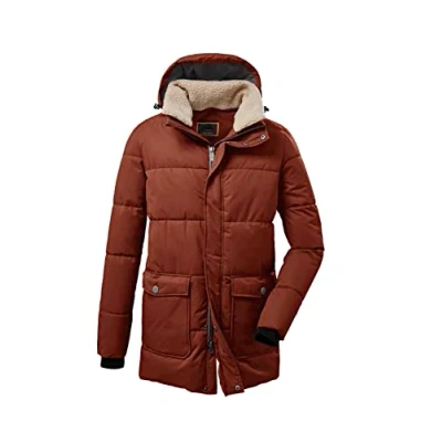 Abbildung von G.I.G.A. DX (GIGEQ Herren Casual Funktionsparka in Daunenoptik mit abzippbarer Kapuze und abzippbarem Sherpa Fleecekragen GW 46 MN QLTD PRK, herbstlaub, XL, 37575 000