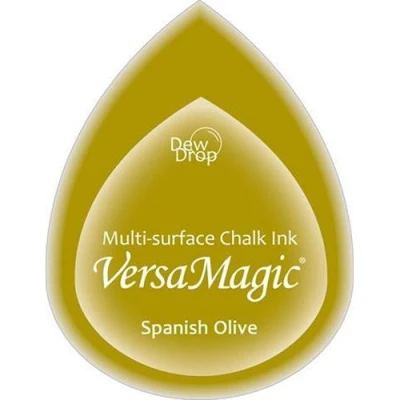 Abbildung von Tsukineko VersaMagic dew drop Stempelkissen Spanish olive