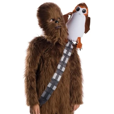Abbildung von Rubie&#039;s Kostüm Aufblasbare Porg Schulterfigur, Der süße Star Wars Vogel zum Aufpusten