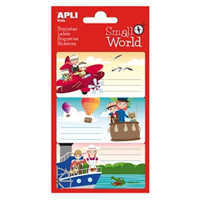 Abbildung von APLI kids 12953 Luftfahrt Schuletiketten 9 u