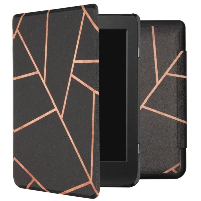 Abbildung von Design Slim Hard Case Klapphülle für das Tolino Page 2 Black Graphic