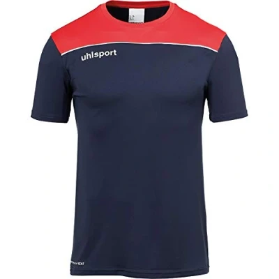 Abbildung von uhlsport Teamsport Offense Tshirt basic, Herren, Größe: XXL, Blaurot