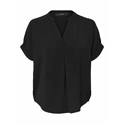 Abbildung von Vero Moda Curve Bluse, Damen, Größe: 46, Black