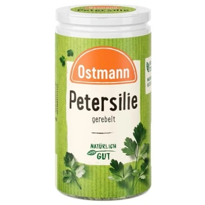 Abbildung von Ostmann Gewürze Petersilie gerebelt 100 % natürliche Zutaten 5 g in der Streudose