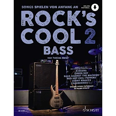 Abbildung von Rock&#039;s Cool BASS: Songs spielen von Anfang an. Band 2. E Bass. (Rock&#039;s Cool, 2)