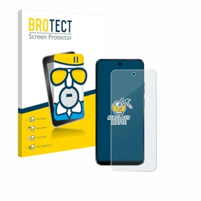 Abbildung von BROTECT Entspiegelungs Schutzglas für Motorola G34 5G Schutz Folie Panzerfolie Glas Matt [Extrem Kratzfest 9H, Anti Reflex, Fingerprint]