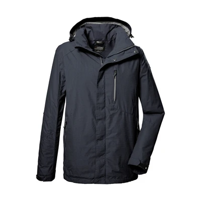 Abbildung von killtec Herren Funktionsjacke/Outdoorjacke mit abzippbarer Kapuze KOS 256 MN JCKT_CARLEB, dunkelnavy, L, 41364 000