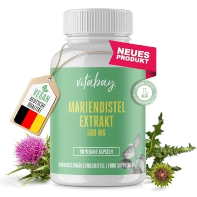 Abbildung von Vitabay Mariendistel Extrakt 500 mg 90 St