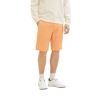 Abbildung von TOM TAILOR Herren 1035037 Slim Chino Bermuda Shorts mit Stretch, 31191 Copper Orange, 31