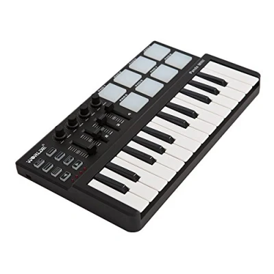 Abbildung von Btuty Panda MIDI Controller Tastatur 25 Tasten USB Drum Pad Mini Portable