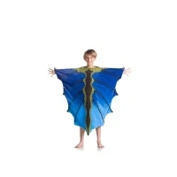 Abbildung von Kanguru Momonga Drachen Hoodie, Tragbare Decke mit Löchern für Hände und Arme aus fleich mikrofaser, Blanket Geschenkideen Frauen Herren, Oversized 80x90cm,