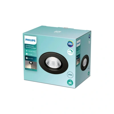 Abbildung von Philips LED Einbauspot Dive SL261, 5,5W, dimmbar, schwarz