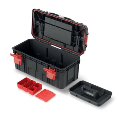 Abbildung von Prosperplast Werkzeugbox x BLOCK ALU LOG, 55 28 26,4 cm