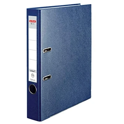 Abbildung von Herlitz Ordner A4, 5Cm, Blau