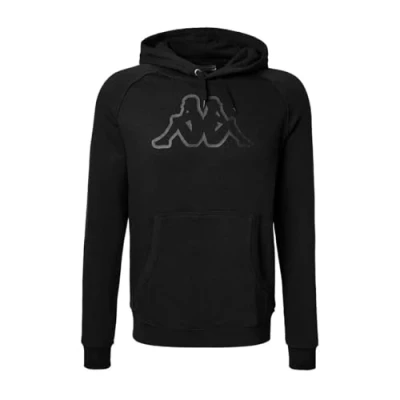 Abbildung von Kappa Herren Zaiver SWT Sweatshirt, Schwarz, XXXL