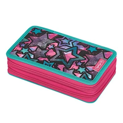 Abbildung von herlitz 50032914 23 teiliges Doppeletui Stars, 1 Stück