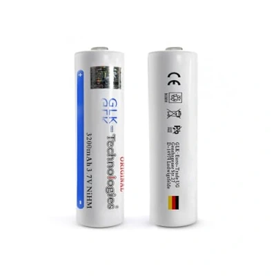 Abbildung von GLK Technologies® High Power Button Top 3200 mAh 3,7V NiMH Akku