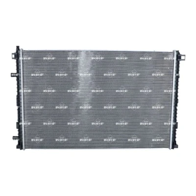 Abbildung von NRF 550255 Kühler, Motorkühlung Aluminium 720 480 28 Kühlrippen gelötet AUDI: Q7, A6 C8 Avant, Limousine