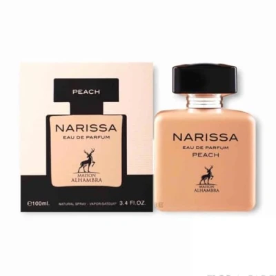 Abbildung von Narissa Peach by Maison Alhambra for Women, 100 ml, Eau de Parfum, Spray