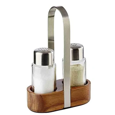Abbildung von APS Menage Set &quot;Wood&quot;, (Set), für Salz und Pfeffer, Akazie