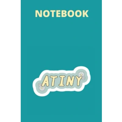Abbildung von NOTEBOOK: Ateez 120 blank lined pages Journal the perfect notebook for ATINY
