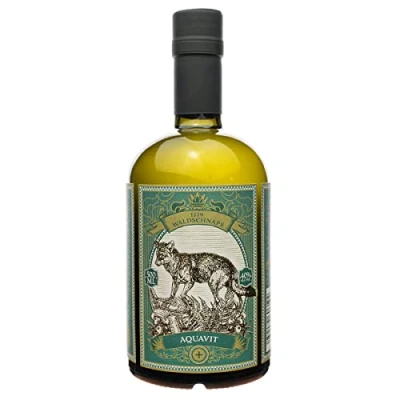 Abbildung von AQUAVIT 0.5l (40% Vol) Waldaquavit Mecklenburger Akvavit 1229 Waldschnaps besonders sanfter und würziger Charakter Digestif
