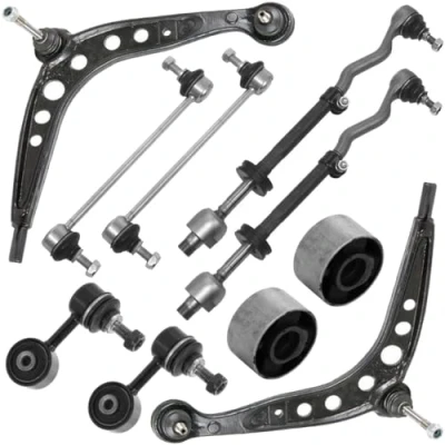 Abbildung von Querlenker Satz vorne passend für BMW 3ER 3 E30 82 94 Querlenker, Traggelenk, Koppelstange 10 Teilig