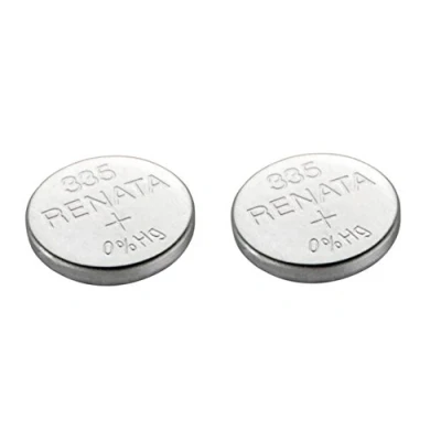 Abbildung von 2 x Renata 335 Uhrenbatterie Swiss Made Silver Oxide 1.5V
