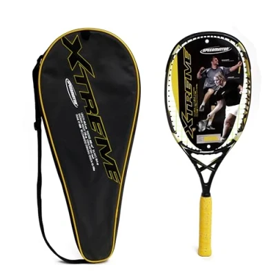 Abbildung von Speedminton Profi Schläger Xtreme, Charcoal/gelb, Uni