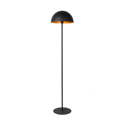 Abbildung von LUCIDE SIEMON Stehlampe Ø 35 cm 1xE27 Schwarz