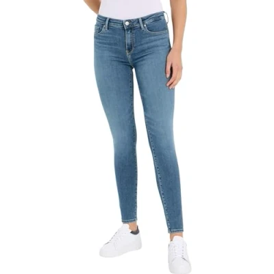 Abbildung von Tommy Hilfiger FLEX COMO Jeans Skinny Fit, Damen, Größe: 27x32, Blue denim
