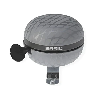 Abbildung von Fahrradklingel Basil Noir Big Bell Ø60mm Silber