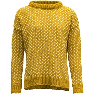 Abbildung von Devold Damen Nordsjø Wool Sweater Sweatshirt, Pfahl, XL