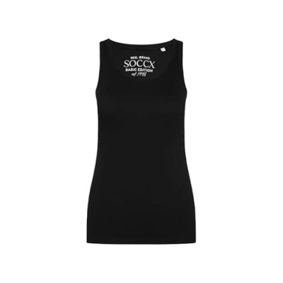 Abbildung von SOCCX Tanktop, mit Elasthan Anteil