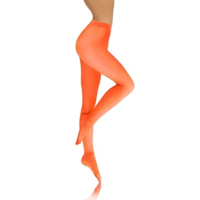Abbildung von sesto senso Damen Strumpfhose Bunte 40 DEN Blickdicht Microfaser 4 L Light Orange